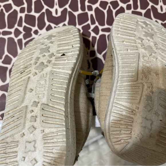 Hey Dude Kids' Olive and Beige Sneakers - Picture 4 of 5